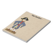 Niedlich Pirate Lad Notizblock (Rotiert)