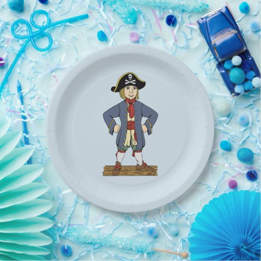 Niedlich Pirate Lad Pappteller (Party)
