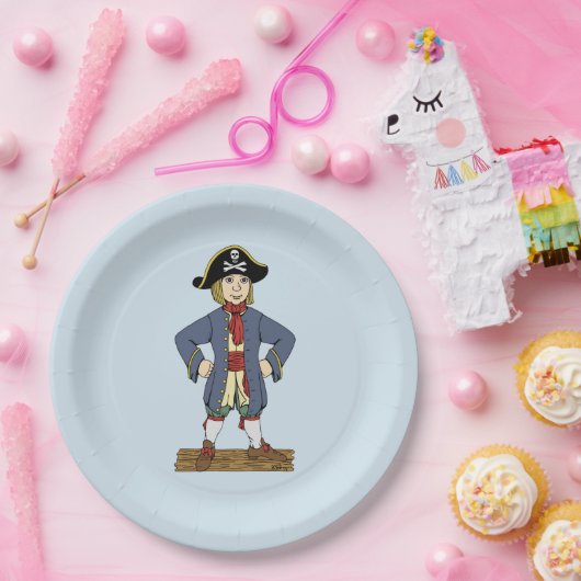 Niedlich Pirate Lad Pappteller (Party)
