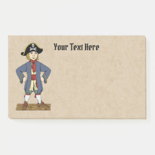 Niedlich Pirate Lad Post-it Klebezettel