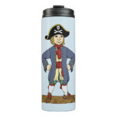 Niedlich Pirate Lad Thermosbecher (Vorderseite)