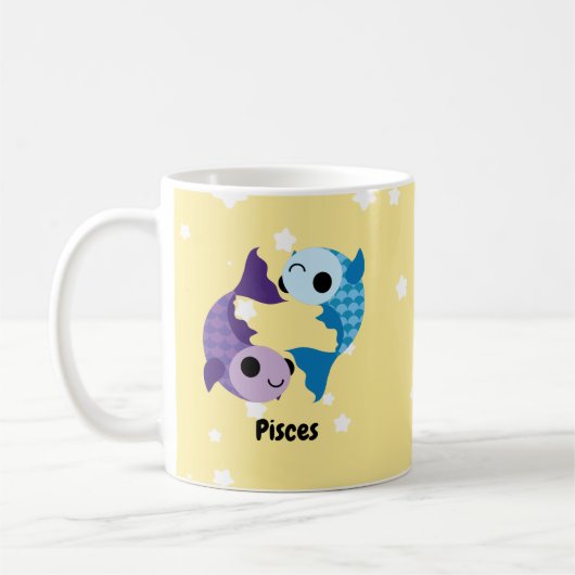 Niedlich Pisces Coffee Tasse (Links)