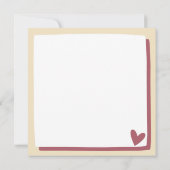 Niedlich Pit Bull Karte (Rückseite)