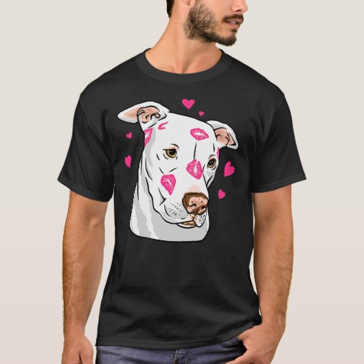 Niedlich Pit Bull Pitbull Mama Pittie Vater Apbt P T-Shirt (Vorderseite)