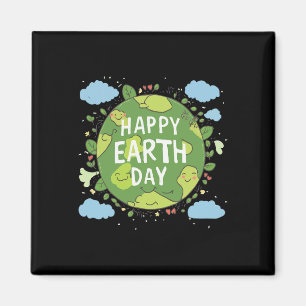 Niedlich Planet Earth Sprichwort Happy Earth Day 2 Magnet