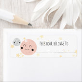 Niedlich Planet Moon & Stars Dieses Buch gehört (Insitu)