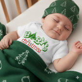 Niedlich Playful Baby's First Christmas Tree Baby Strampler