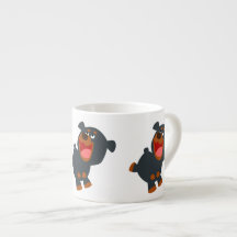 Niedlich Playful Cartoon Baby Rottweiler
