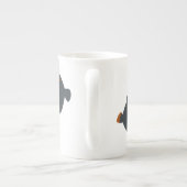 Niedlich Playful Cartoon Baby Rottweiler Porzellantasse (Rückseite)