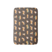 Niedlich Playful Corgi Badematte (Vorderseite Vertikal)