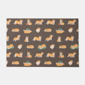 Niedlich Playful Corgi Fußmatte (Vorderseite)