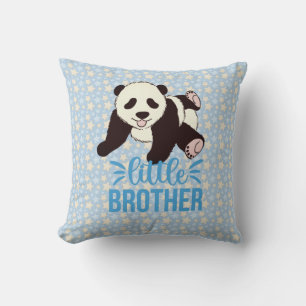 Niedlich Playful Panda Bear Little Brother Kissen