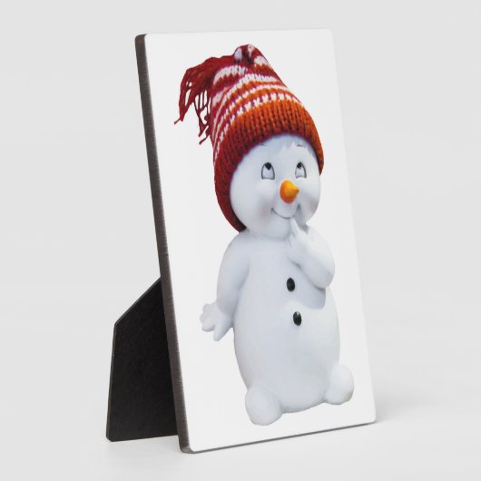 NIEDLICH PLAYFUL SNOWMAN FOTOPLATTE (Seite)