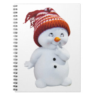 NIEDLICH PLAYFUL SNOWMAN NOTIZBLOCK