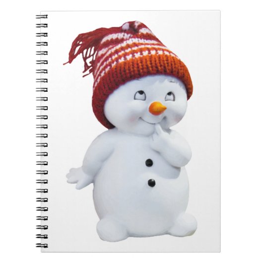 NIEDLICH PLAYFUL SNOWMAN NOTIZBLOCK (Vorderseite)