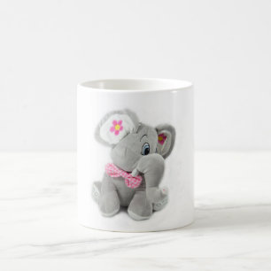 Niedlich Plush Elephant Kaffeetasse