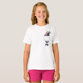 Niedlich Pocket Panda Bears T-Shirt (Vorne ganz)