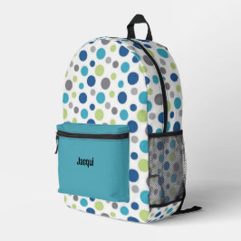 Niedlich Polka Dot Bedruckter Rucksack