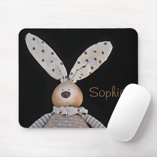 Niedlich Polka Dot Bunny Mousepad (Mit Mouse)