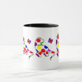 Niedlich Polka Dot Dinosaur Tasse (Zentrum)