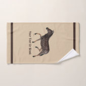 Niedlich Polka Dot Zebra Badhandtuch Set (Handtuch)