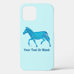 Niedlich Polka Dot Zebra - Blau Case-Mate iPhone Hülle