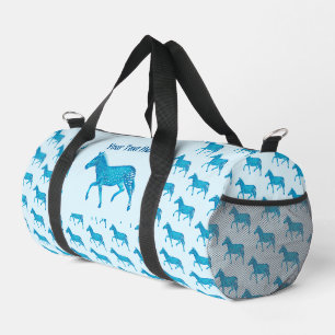 Niedlich Polka Dot Zebra Duffle Bag