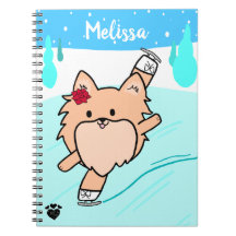 Niedlich Pom Figure Skaten Spiral