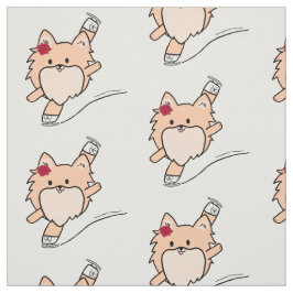 Niedlich Pom-Skaten Stoff