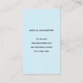 Niedlich Pony Eating Daisies Visitenkarte (Rückseite)