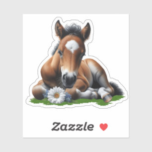 Niedlich Pony Foal Aufkleber