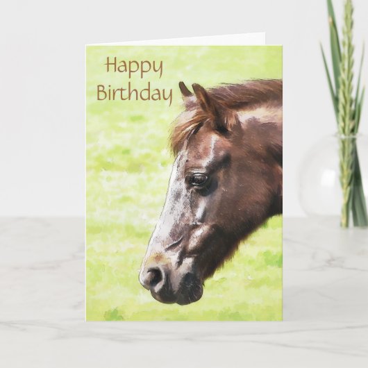 NIEDLICH PONY KARTE (Vorderseite)