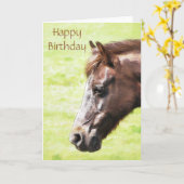 NIEDLICH PONY KARTE (Gelbe Blume)