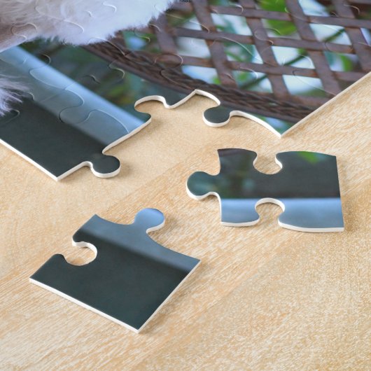 Niedlich Poodle Dog Jigsaw Puzzle (Seite)