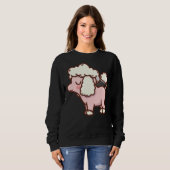 Niedlich Poodle Sweatshirt (Vorne ganz)