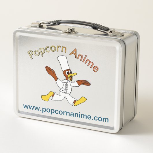 Niedlich Popcorn Anime Koch Ducky Kazoo Lunchbox (Vorderseite)