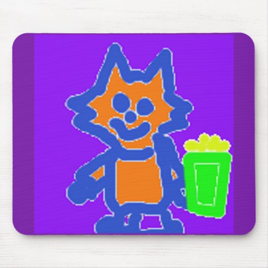 Niedlich Popcorn Kitty Mousepad (Vorne)