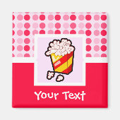 Niedlich Popcorn Magnet (Vorne)