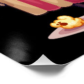 Niedlich Popcorn Valentine Sie machen mein Herz Po Poster (Ecke)