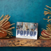 Niedlich Poppop Großvater-Foto Fotoplatte (Seite)