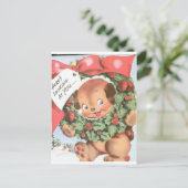 Niedlich Postkarte (Stehend Vorderseite)