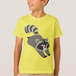 Niedlich Prankon Cartoon Raccoon Children T - Shir T-Shirt