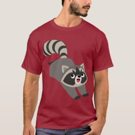 Niedlich Prankon Cartoon Raccoon T - Shirt