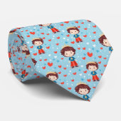 Niedlich Prince Pattern Krawatte (Gerollt)