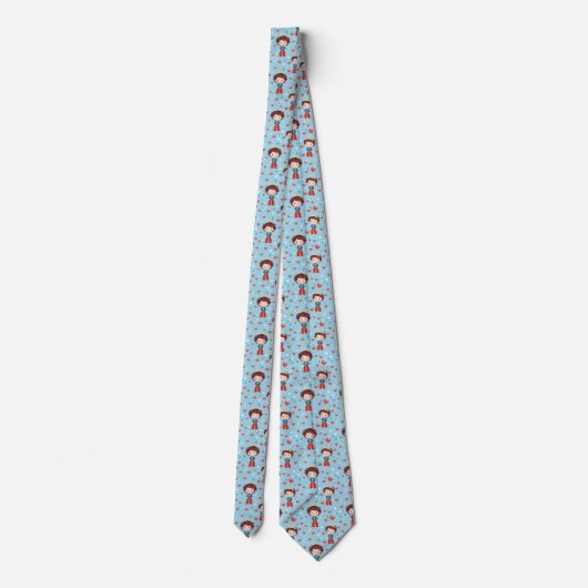 Niedlich Prince Pattern Krawatte (Rückseite)