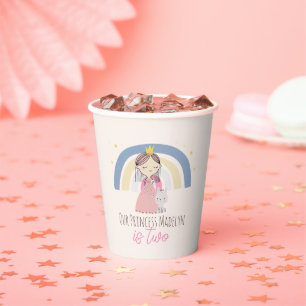 Niedlich Princess Birthday Party Pappbecher