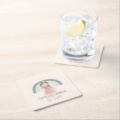 Niedlich Princess Birthday Party Rechteckiger Pappuntersetzer (Vor Ort)