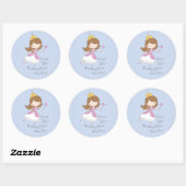 Niedlich Princess Birthday Wish Stickers (Blatt)