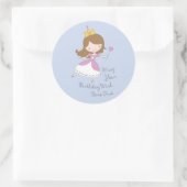 Niedlich Princess Birthday Wish Stickers (Tasche)
