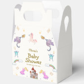 Niedlich Princess Dragon Unicorn Kinderdusche Geschenkschachtel (Offen)